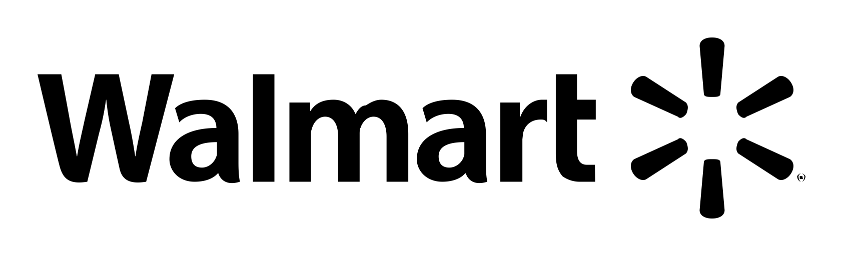 Walmart Logo BW